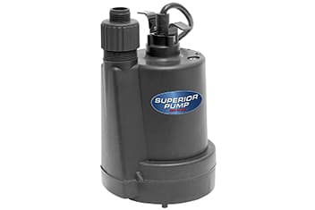 Outdoor pump: Superior Pump 91250